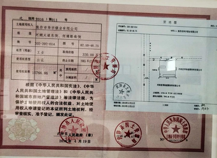 土地使用权资料